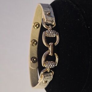 Single Bomb Party Gold Bracelet